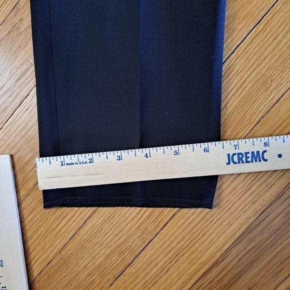 Coach Women's Size 8 Black Dress Pants Slacks Pleated 96% Wool Luxury Office - Picture 4 of 10